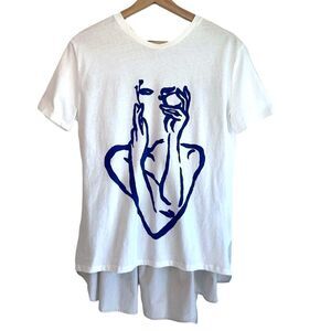 Zara Women Casual Front Dressy Back Top
